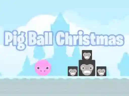 Pig Ball Christmas — 無料オンラインゲーム