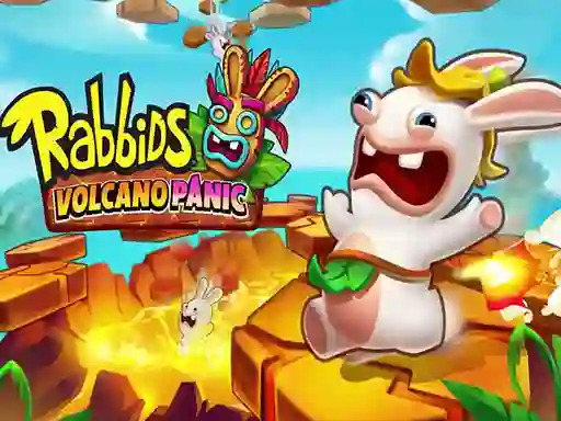Rabbids Volcano Panic — 無料オンラインゲーム