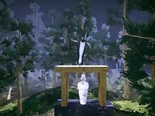 Pocong found Kuntilanak night horror — 無料オンラインゲーム