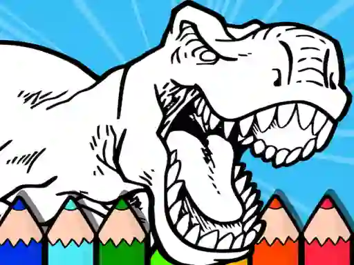 Coloring Dinos For Kids — 無料オンラインゲーム