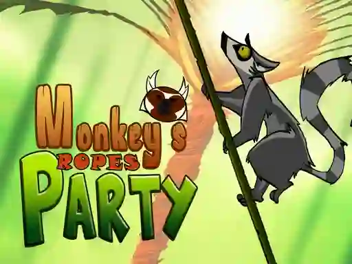 Monkey's ropes party — 無料オンラインゲーム