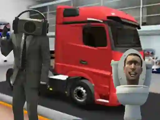 Truck Simulator Skibidi Toilet — 無料オンラインゲーム