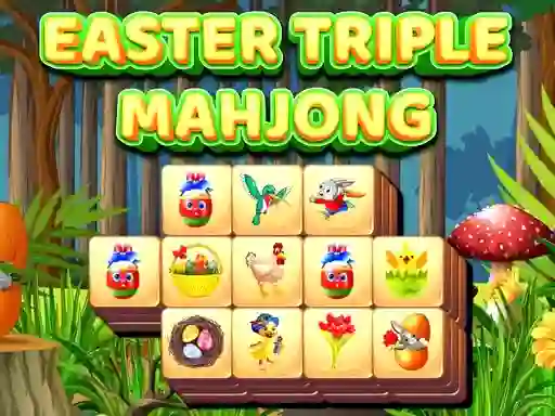 Easter Triple Mahjong — 無料オンラインゲーム