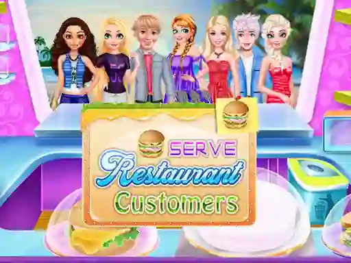 Serve Restaurant Customers — 無料オンラインゲーム