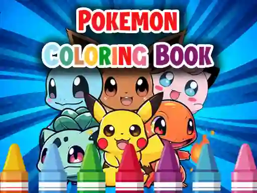 Pokemon Coloring Book — 無料オンラインゲーム
