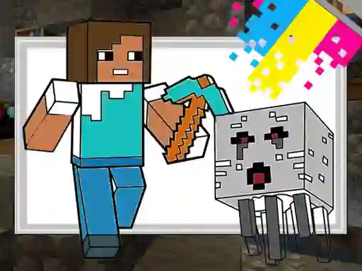 Minecraft Coloring Pages — 無料オンラインゲーム