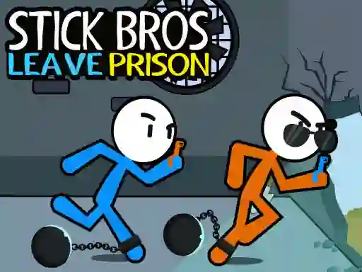 ゲームStick Bros Leave Prisonオンライン