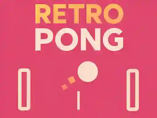 Retro Pong — 無料オンラインゲーム