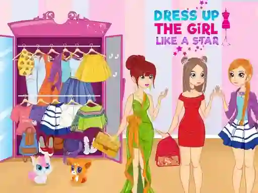 ゲームDress Up The Girl Like A Starオンライン