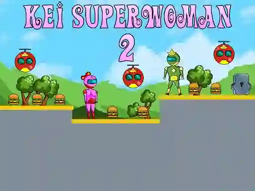 Kei Superwoman 2 — 無料オンラインゲーム