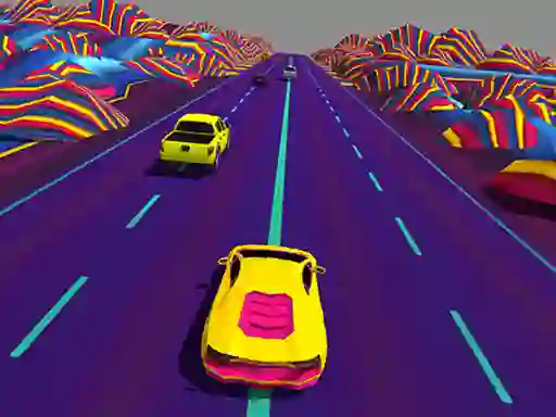 Neon Race Retro Drift — 無料オンラインゲーム