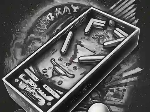 Pinball Black N White — 無料オンラインゲーム