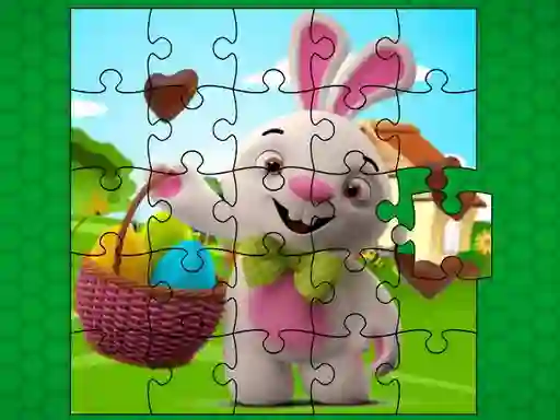 Easter Bunny Eggs Jigsaw — 無料オンラインゲーム