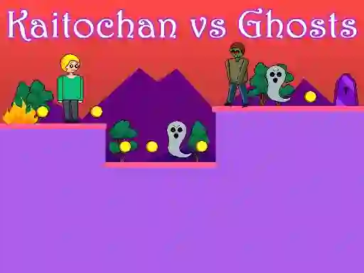 Kaitochan vs Ghosts — 無料オンラインゲーム