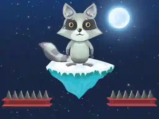 Jumping Raccoon — 無料オンラインゲーム