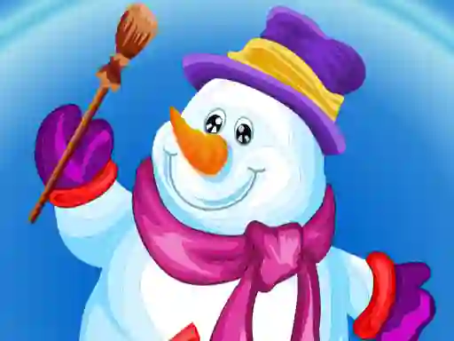 ゲームSnowman Dress upオンライン