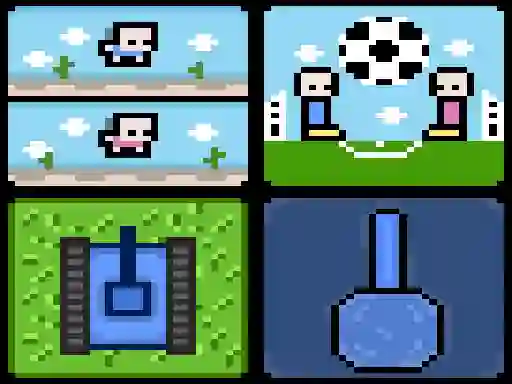 4 Games For 2 Players — 無料オンラインゲーム