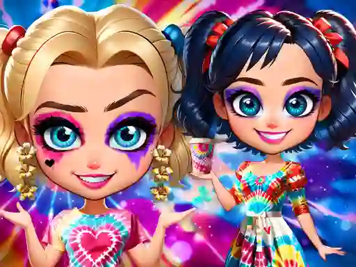 Tie Dye Explosion of Color — 無料オンラインゲーム