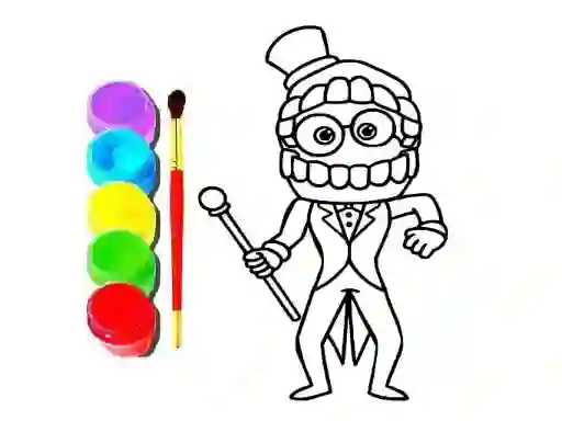 Digital Circus Click and Paint — 無料オンラインゲーム