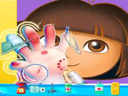 Dora Hand Doctor — 無料オンラインゲーム