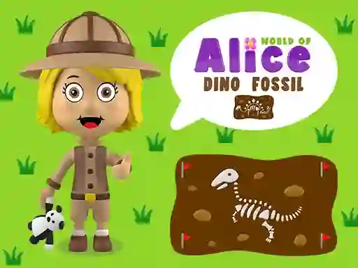 World of Alice Dino Fossil — 無料オンラインゲーム