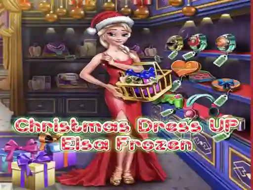 Elsa Frozen Christmas Dress up — 無料オンラインゲーム