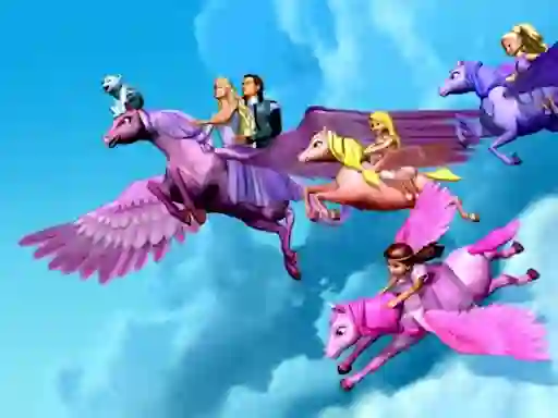 Barbie Magic Pegasus Puzzle — 無料オンラインゲーム