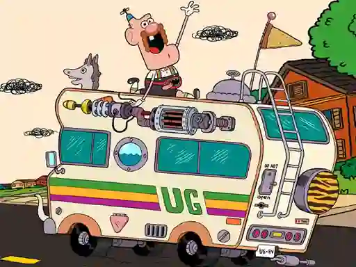 Uncle Grandpa Hidden — 無料オンラインゲーム