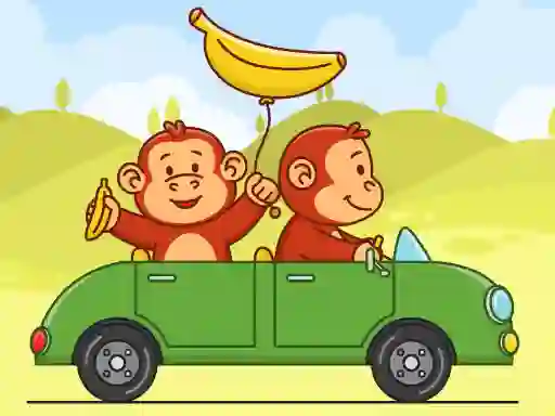 Hill Monkey — 無料オンラインゲーム