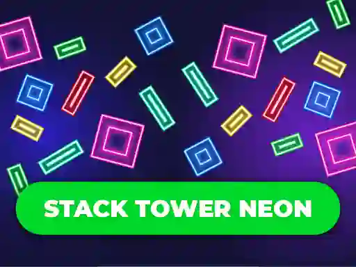 Stack Tower Neon: Keep Blocks Balance — 無料オンラインゲーム