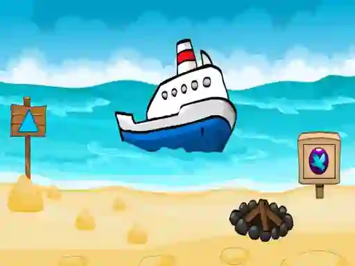 Beach Escape 3 — 無料オンラインゲーム