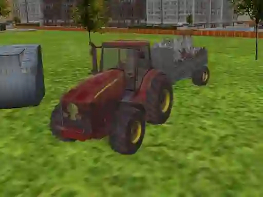 3D city tractor garbage sim — 無料オンラインゲーム