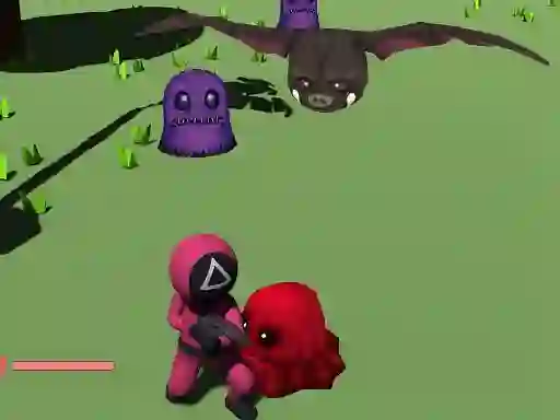 Squid Warrior Adventure — 無料オンラインゲーム
