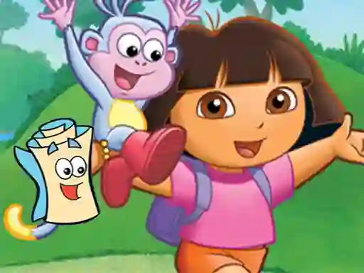 Dora Find Hidden Map — 無料オンラインゲーム