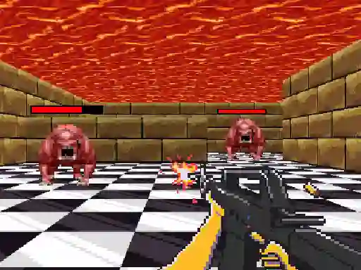 Retro FPS Escape — 無料オンラインゲーム