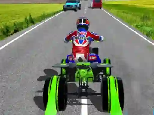 Quad ATV Traffic Racer — 無料オンラインゲーム
