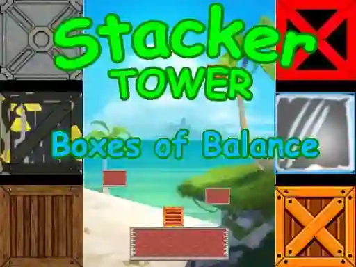 Stacker Tower Boxes of Balance — 無料オンラインゲーム