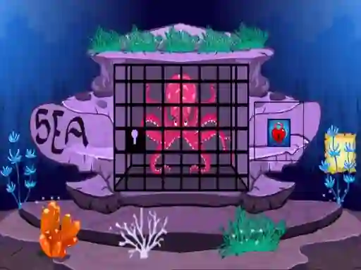 Octopus Escape — 無料オンラインゲーム