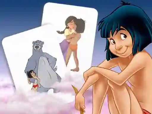 Mowgli Memory card Match — 無料オンラインゲーム