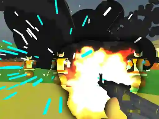 Robot Base Shootout 3D — 無料オンラインゲーム