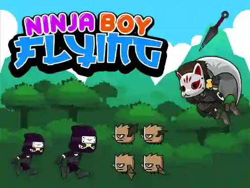 Ninja Boy Flying — 無料オンラインゲーム