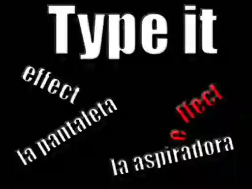 Type it — 無料オンラインゲーム