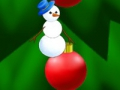 ゲームクリスマス雪だるま オンライン