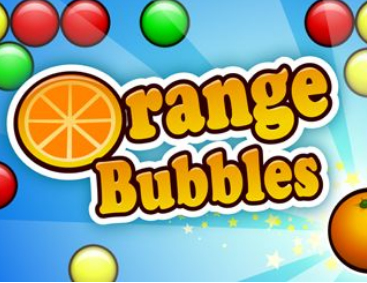 ゲーム泡の中のオレンジ オンライン