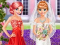ゲームアナの結婚式に出席したアリエル オンライン