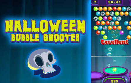 ゲームハロウィンバブルシューティング オンライン