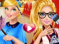ゲームシンデレラとバービーのライバル関係 オンライン