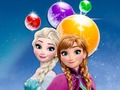 ゲームElsa Bubble Shooter null オンライン