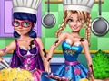 ゲームスーパーヒーロークッキングコンテスト オンライン