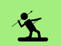 ゲーム槍のスティックマンオンライン